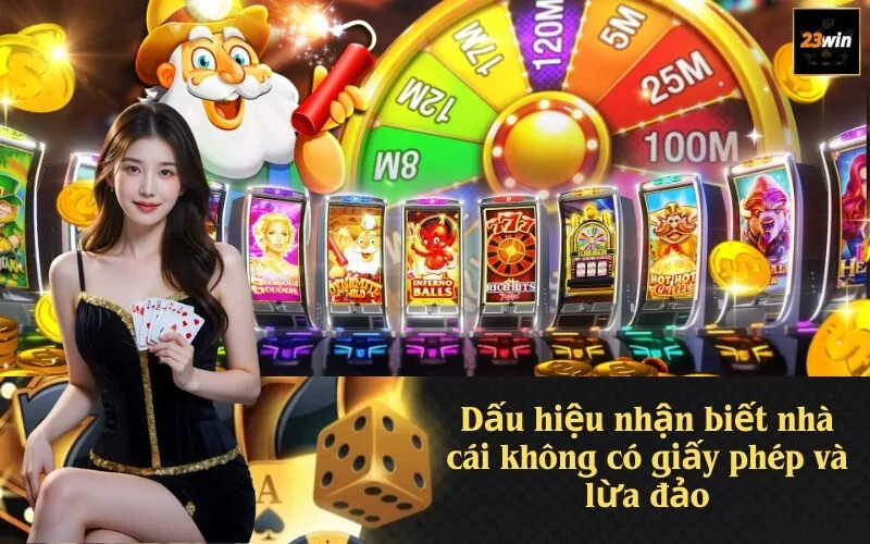 Dấu hiệu nhận biết nhà cái không có giấy phép và lừa đảo