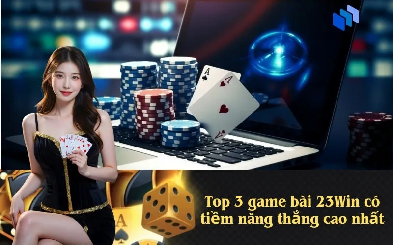 Top 3 game bài 23Win có tiềm năng thắng cao nhất